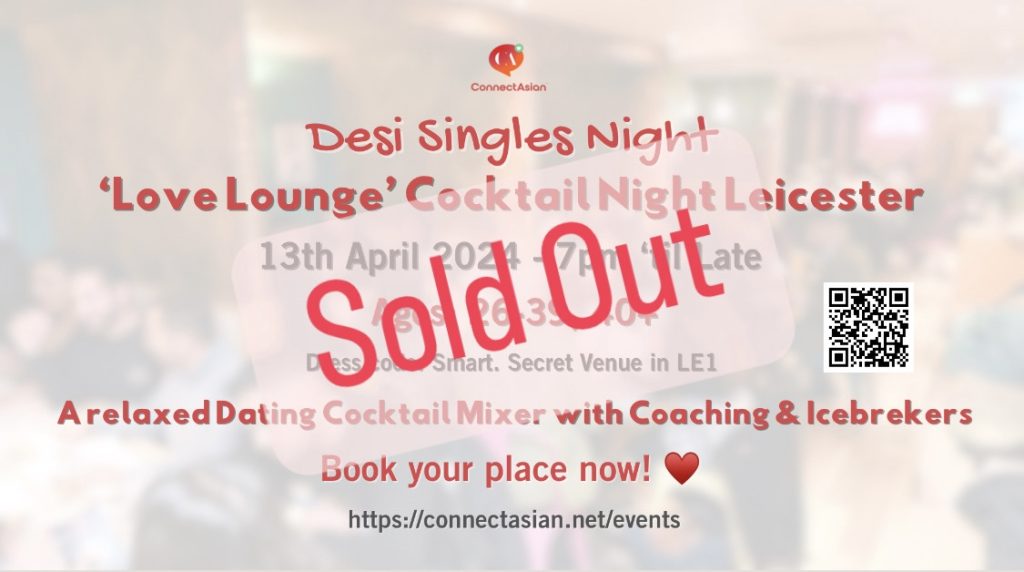 ConnectAsian Singles Event Hindu Sikh Leicester